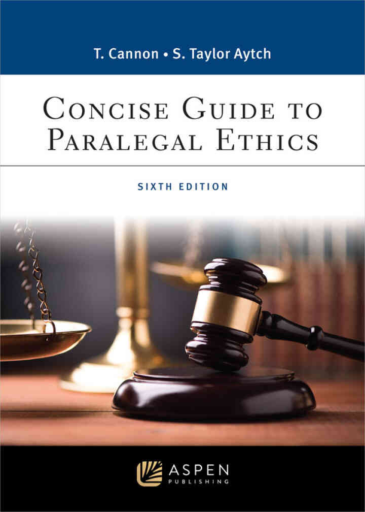Concise Guide to Paralegal Ethics